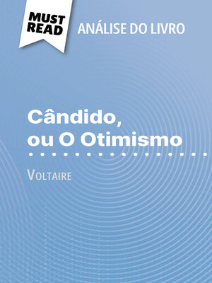 cover image of Cândido, ou O Otimismo de Voltaire (Análise do livro)